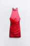 Фото #2 товара Платье из прозрачной ткани с принтом ZARA