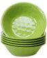 Фото #1 товара 6-Pc. Green Melamine All-Purpose Bowl Set
