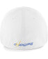 ფოტო #2 პროდუქტის Men's White Los Angeles Chargers Gridiron Classics Franchise Legacy Fitted Hat