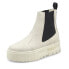 Фото #2 товара Puma Mayze Chelsea Round Toe Womens Off White Casual Boots 382829-02