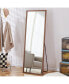 Фото #3 товара Eco-Friendly Solid Wood Wall Mirror with Easy Assembly