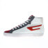 Фото #15 товара Diesel S-Leroji Mid Mens White Leather Lifestyle Sneakers Shoes