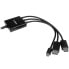 Фото #10 товара HDMI - DisplayPort or Mini DisplayPort to HDMI Converter Cable - 2 m (6 ft.) - 2 m - DisplayPort + Mini DisplayPort + HDMI - HDMI + USB - Male - Male/Female - USB
