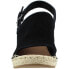 TOMS Monica Platform Womens Black Casual Sandals 10011842