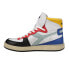 Фото #3 товара Diadora Mi Basket Used High Top Mens White Sneakers Casual Shoes 158569-C6664