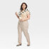 Women's Effortless Chino Cargo Pants - A New Day Tan 20