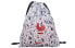Фото #1 товара Nike 法国队抽绳 装备袋收口袋书包背包双肩包 男款 白色 / Рюкзак Nike CN6953-100