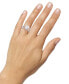ფოტო #2 პროდუქტის Cultured Freshwater Pearl (9mm) & Diamond (1/2 ct. t.w.) Ring in 10k Rose & White Gold