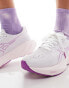 Фото #4 товара Asics Novablast 4 neutral running trainers in white and pink