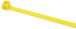 Фото #1 товара HellermannTyton Hellermann Tyton 116-15014 - Parallel entry cable tie - Polyamide - Yellow - 10 cm - V2 - 36.5 cm