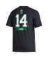 Фото #2 товара Men's Jamie Benn Black Dallas Stars Reverse Retro 2.0 Name and Number T-shirt