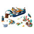 LEGO Underwater Exploration Boat Construction Game