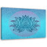 Wandbilder Blau Mandala Orient