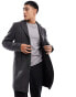 Фото #2 товара Only & Sons wool mix overcoat in grey