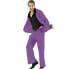 Маскарадные костюмы для взрослых 70s Фиолетовый Диско музыка