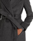 Фото #4 товара Women's Wool-Blend Wrap Coat