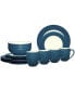 Colorwave Rim 16-Pc. Dinnerware Set, Service for 4