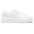 Puma Cali Court Patent Perforated Platform Womens White Sneakers Casual Shoes 3