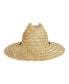 Men's Natural Tides Logo Straw Hat