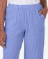 Фото #4 товара Women's Summer Breeze Double Gauze Capri Pants