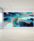 Фото #5 товара Puzzle Blues Abcd Frameless Free Floating Tempered Glass Panel Graphic Wall Art, 72" x 36" x 0.2" each