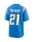 Фото #2 товара Men's LaDainian Tomlinson Powder Blue Los Angeles Chargers Game Retired Player Jersey