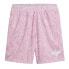 Фото #1 товара Puma Melo Iridescent Basketball Shorts Mens Pink Casual Athletic Bottoms 6263030