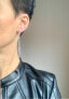 Silver earrings AGUP1839