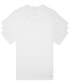 Фото #1 товара Men's 3-Pack Cotton Classics Short-Sleeve V-Neck Undershirts