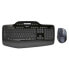 Фото #1 товара Клавиатура и беспроводная мышь Logitech 920-002437 Чёрный Испанская Qwerty QWERTY