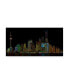 Фото #1 товара Ellicia Amando Shanghai Glowing Canvas Art - 36.5" x 48"