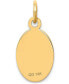 Фото #3 товара Medical Info Charm Pendant in 14k Gold