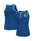 Фото #1 товара Big Girls Royal Kansas City Royals Henley Tank Top