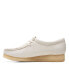 [26165560] WOMENS CLARKS WALLABEE - WHITE NUBUCK