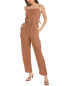 Фото #1 товара Bella Dahl Tie Back Cami Linen Jumpsuit Women's M