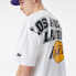 ფოტო #3 პროდუქტის NEW ERA Los Angeles Lakers NBA Large Graphic Bp short sleeve T-shirt