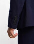 ASOS DESIGN slim suit jacket in navy