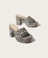 Фото #4 товара Women's Hazila Espadrille Slide Wedge Sandals, Created for Macy's