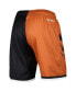 Фото #2 товара Men's Texas Orange, Black Texas Longhorns Big Face 5.0 Fashion Shorts