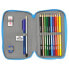 SAFTA Pjmasks Double Filled 28 Pieces Pencil Case