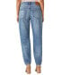 Фото #2 товара Women's Mid-Rise Relaxed-Leg Boy Jeans