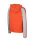 ფოტო #2 პროდუქტის Big Boys Orange Clemson Tigers Ned Raglan Long Sleeve Hooded T-shirt