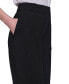 ფოტო #4 პროდუქტის Women's Mid-Rise Cropped Wide-Leg Pants