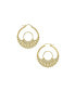 ფოტო #1 პროდუქტის Iris Hoops Gold Small