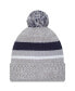 Фото #2 товара Men's Heather Gray Dallas Cowboys Cuffed Knit Hat with Pom
