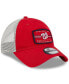 Фото #4 товара Men's Red Washington Nationals Property Trucker 9TWENTY Snapback Hat
