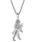 ფოტო #3 პროდუქტის Men's Crest of Bohemia Pendant Necklace in Sterling Silver, 24" + 2" extender