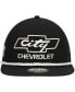 Men's Black Chevrolet Golfer Snapback Hat