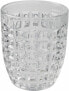 Фото #15 товара Villa d'Este Home Tivoli Geometry Water Glasses, Coloured Glass with Relief Finish, 240 ml, Pack of 6, Multi-Colour