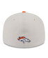 Фото #5 товара Men's Stone, Orange Denver Broncos 2023 NFL Draft Low Profile 59FIFTY Fitted Hat